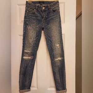 WHBM Skinny Ankle Jeans